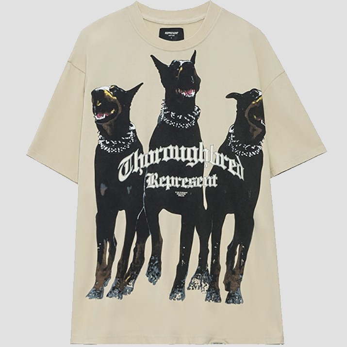 Graphic Tee – Cream white